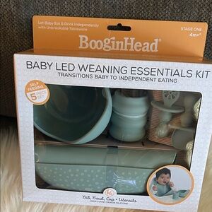 BooginHead Baby Led Weaning Essentials Kit - Green